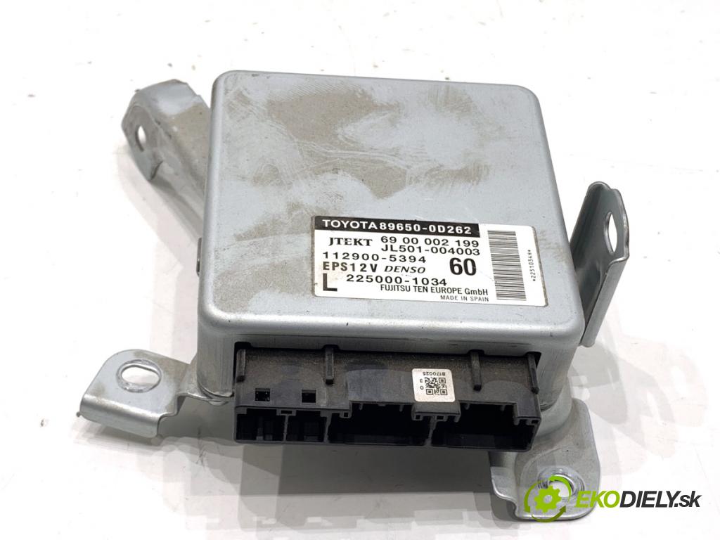 TOYOTA YARIS III liftback 2011 73 kW 1.3 (NSP130_) 1329 Modul servočerpadlo 89650-0D262 (Riadiaca jednotka ostatné)