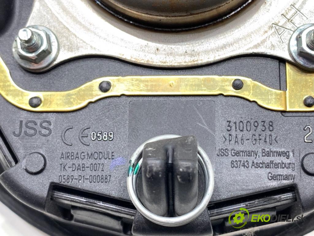 TOYOTA YARIS III liftback 2011 73 kW 1.3 (NSP130_) 1329 AirBag volantu 45019-0D420 (Airbag)