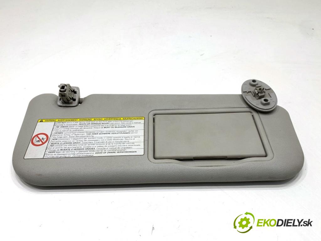 TOYOTA YARIS III liftback 2011 73 kW 1.3 (NSP130_) 1329 Clona slnečná pravy 
