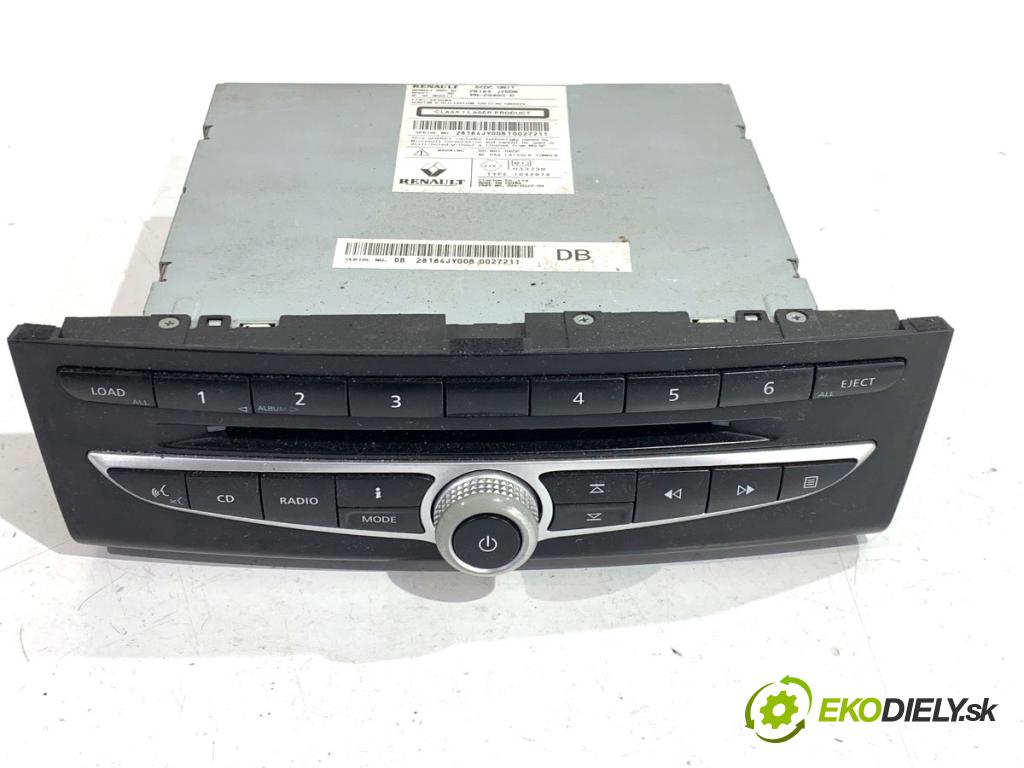 RENAULT KOLEOS I SUV 2008 110 kW 2.0 dCi 4x4 (HY0K) 1995 RADIO 28184JY00B (Audio zariadenie)