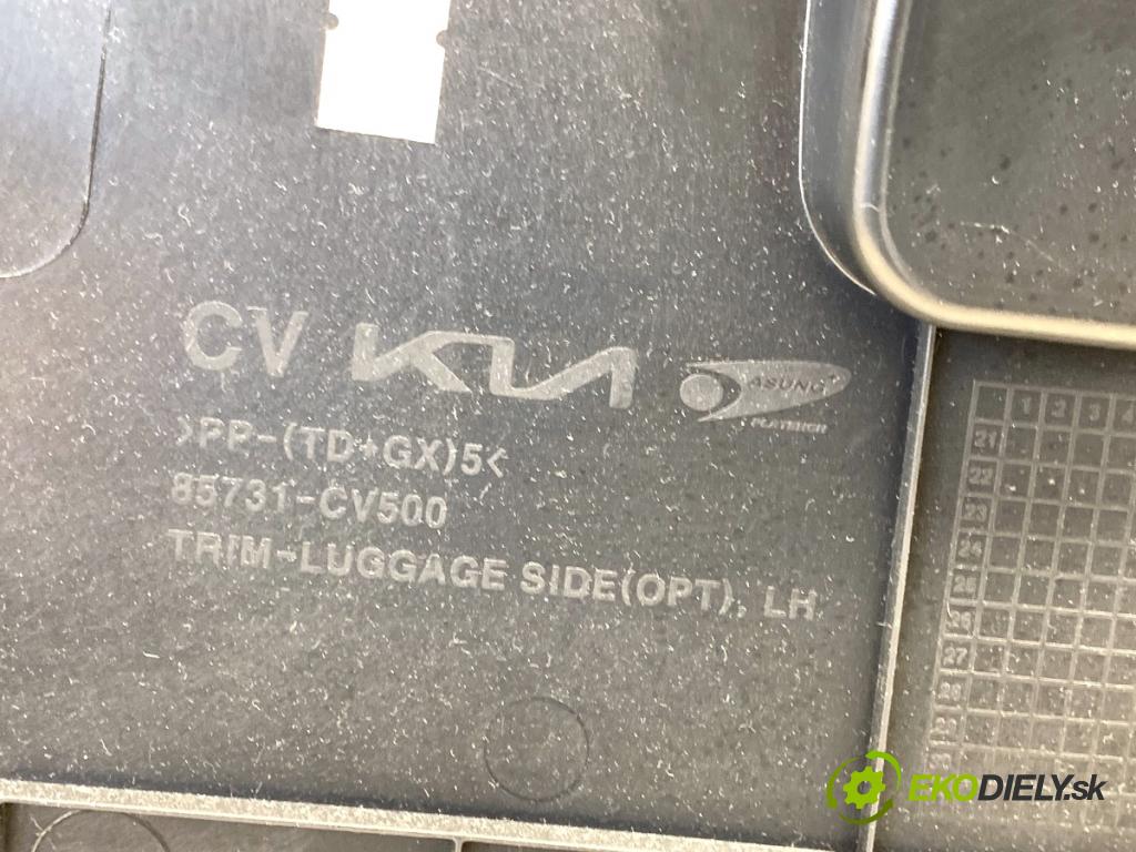 KIA EV6 liftback 2022 239 kW 77 AWD čalúnenie kufra ľavy 85731-CV500