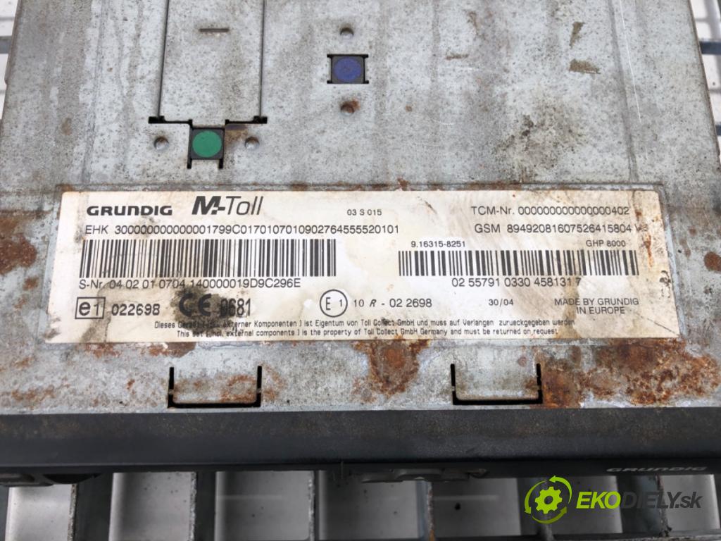 MAN TGA Ciągnik siodłowy 2004 316 kW 18.430 316 kW [430 KM] olej napędowy 2004 - 2022 10518 TACHOGRAFIE 9163158251