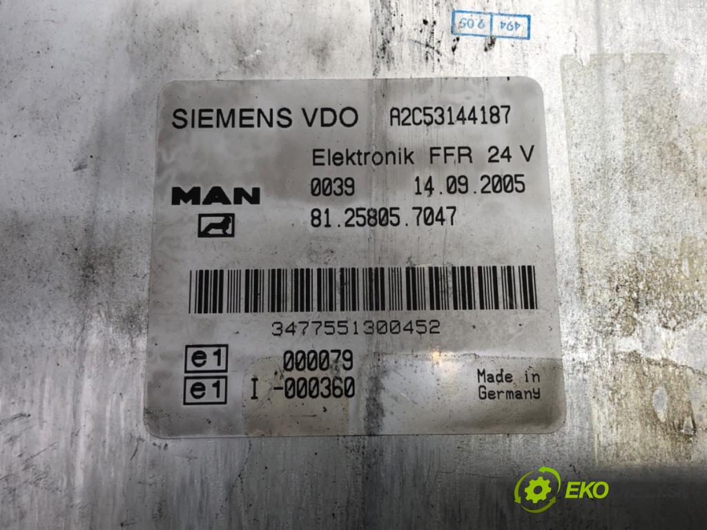 MAN TGA Ciągnik siodłowy 2004 316 kW 18.430 316 kW [430 KM] olej napędowy 2004 - 2022 10518 Modul Riadiaca jednotka FFR 81258057047