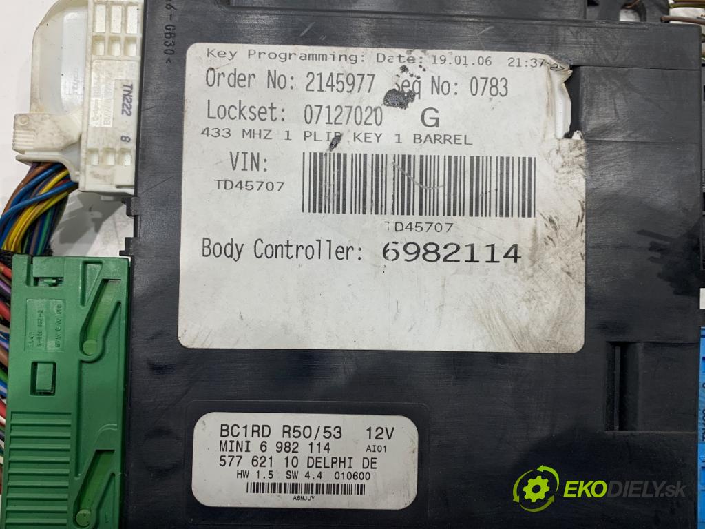 MINI R50 R53 liftback 2006 125 kW Cooper S 1598 Modul komfortu 6982114 (Modul komfortu)