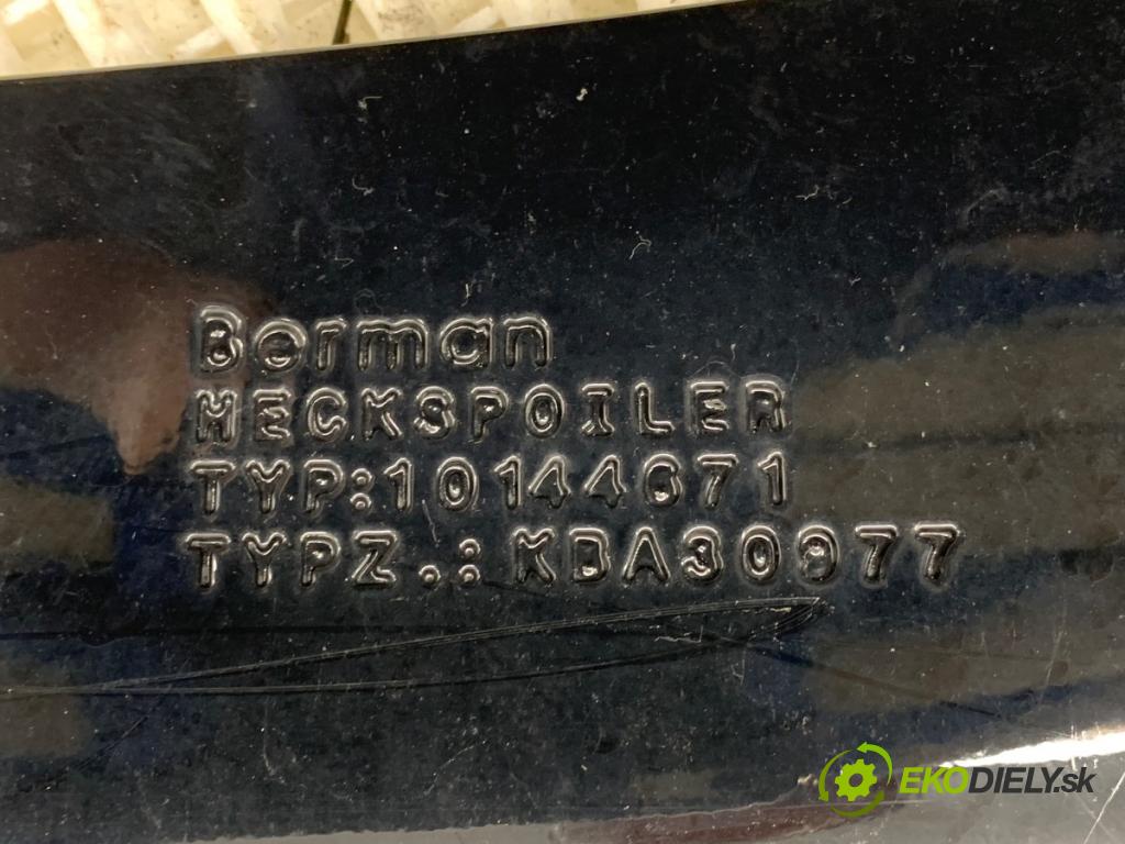 NISSAN JUKE F15 SUV 2017 85 kW 1.2 DIG-T 1197 Spoiler křídlo KBA30977 (Spoiler)