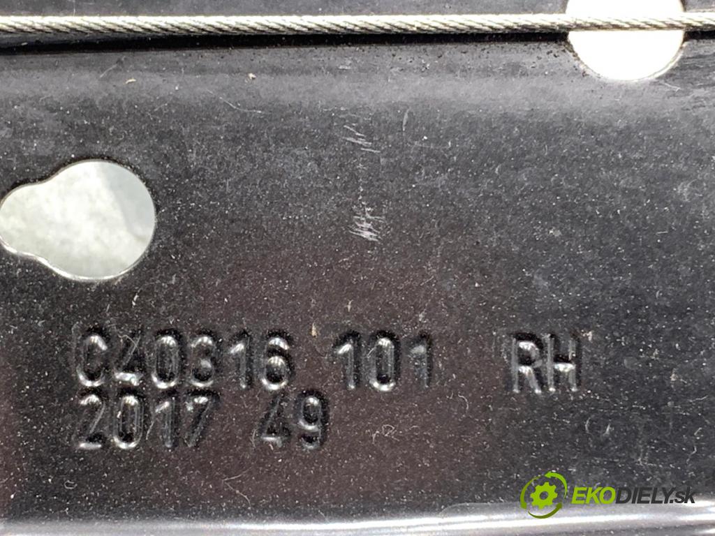JAGUAR XF II Kombi 2018 177 kW 2.0 D AWD 1999 mechanismus okna pravý zadní část GX6327000AE