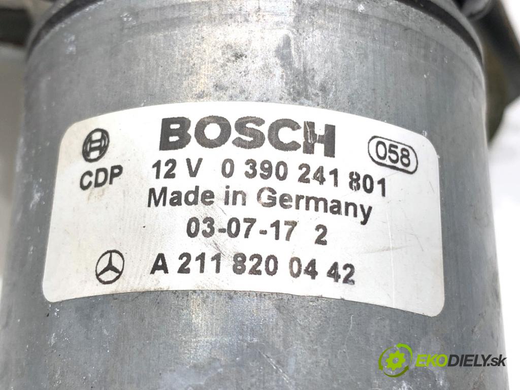 MERCEDES-BENZ S211 Kombi 2003 110 kW E 220 T CDI (211.206) 2148 Mechanizmus stieračov predný 2118200142 (Motorček stieračov predný)