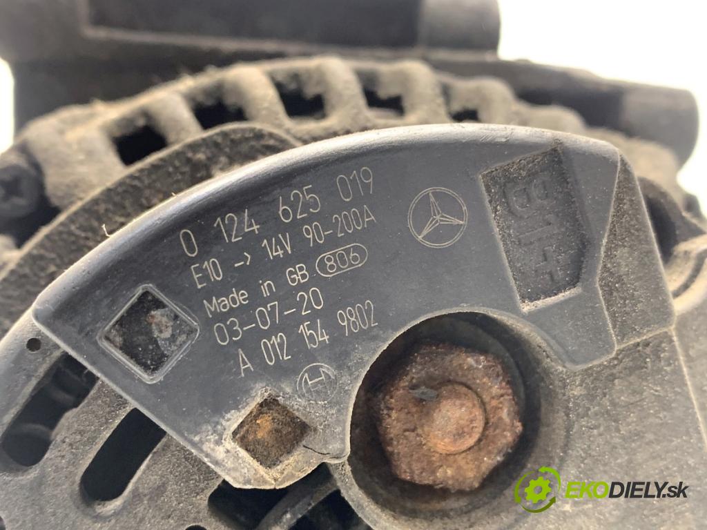 MERCEDES-BENZ S211 Kombi 2003 110 kW E 220 T CDI (211.206) 2148 Alternátor A0121549802 (Alternátor)