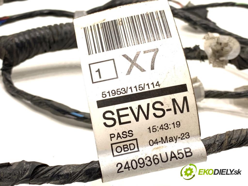 NISSAN QASHQAI J12 SUV 2023 116 kW 1.3 DIG-T 1332 Káblovačka PDC zad 240936UA5B