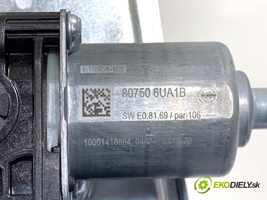 NISSAN QASHQAI J12 SUV 2023 116 kW 1.3 DIG-T 1332 mechanismus okna pravý přední část 807006UA1B