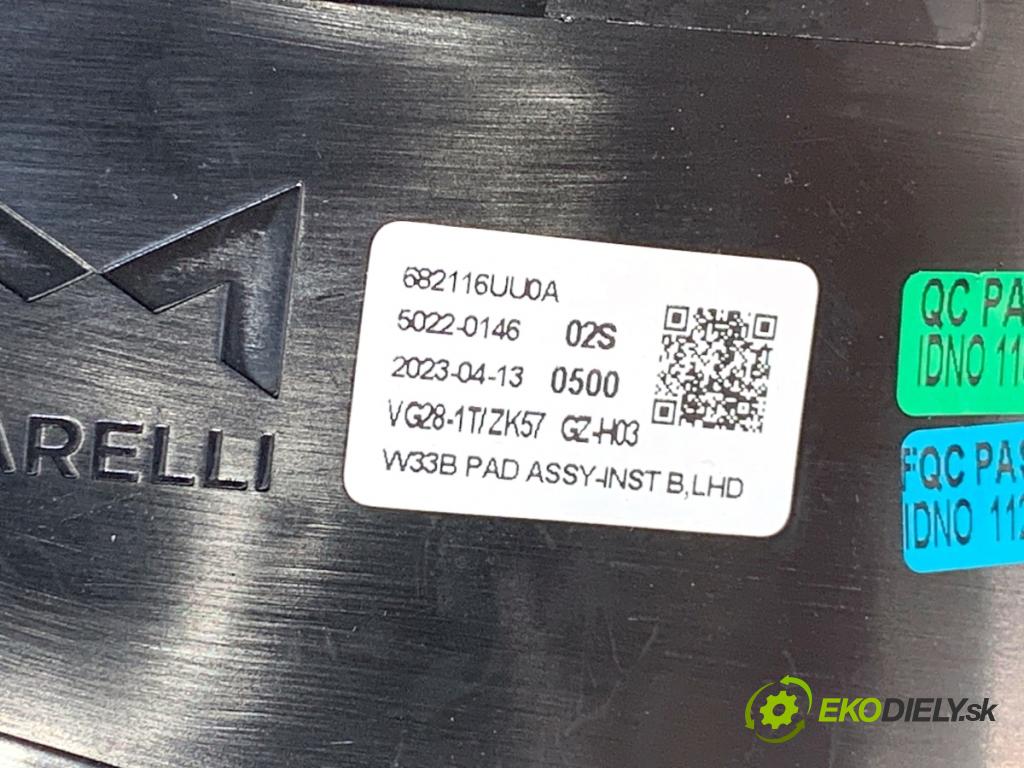 NISSAN QASHQAI J12 SUV 2023 116 kW 1.3 DIG-T 1332 lišty kryt 682116UU0A 684116UN0B (Lišta)