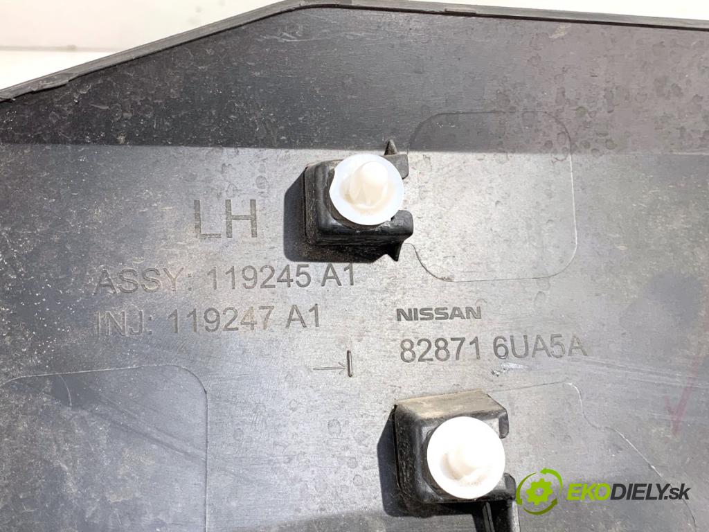 NISSAN QASHQAI J12 SUV 2023 116 kW 1.3 DIG-T 1332 lišta dveře levý zadní část 828716UA5A