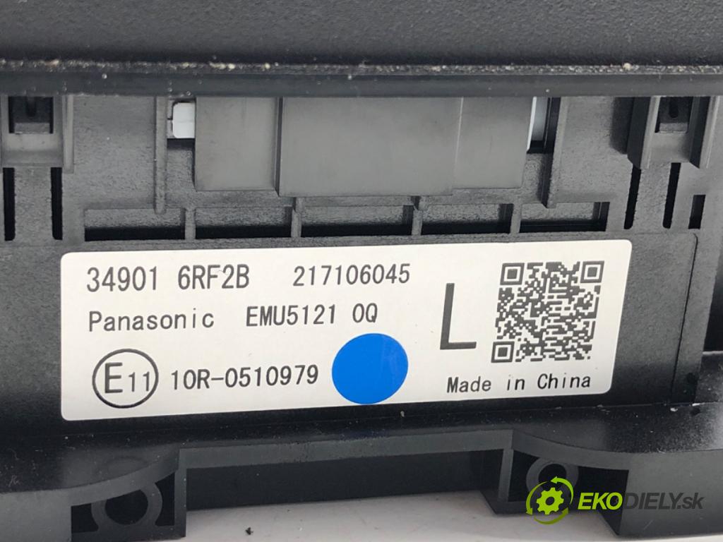 NISSAN QASHQAI J12 SUV 2023 116 kW 1.3 DIG-T 1332 Kulisa 349016RF2B (Rýchlostná páka (kulisa))