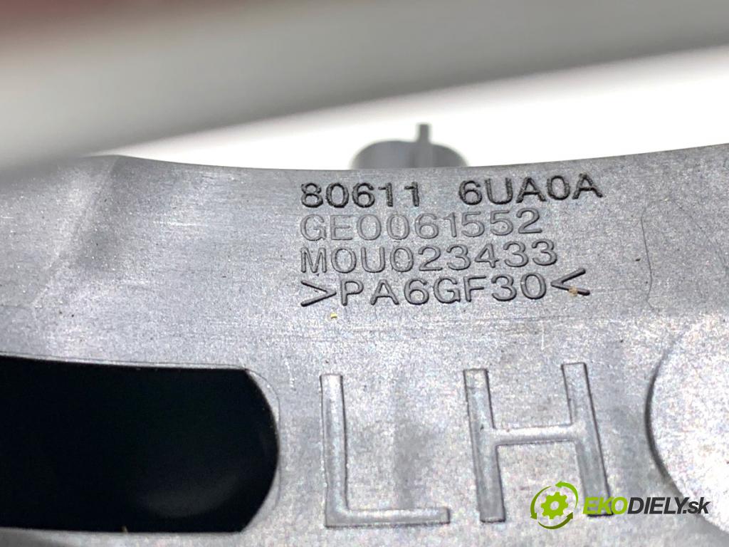 NISSAN QASHQAI J12 SUV 2023 116 kW 1.3 DIG-T 1332 Kľučka vonkajšia ľavy predný 806116UA0A