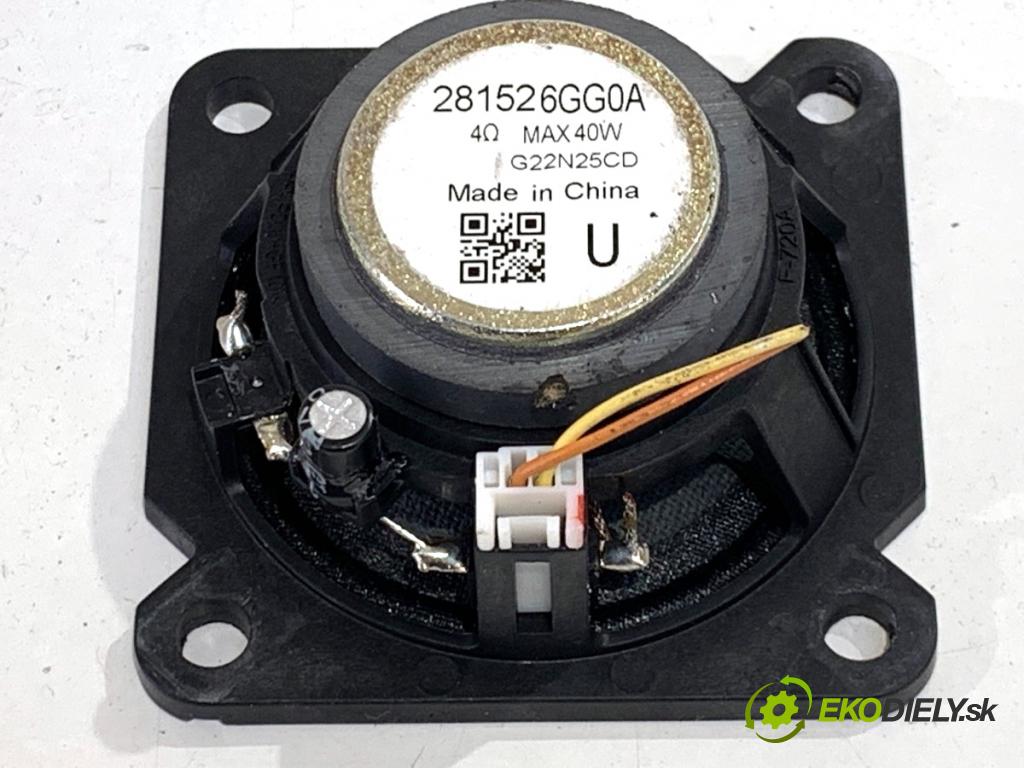 NISSAN QASHQAI J12 SUV 2023 116 kW 1.3 DIG-T 1332 reproduktory 281566RA0A 281526GG0A