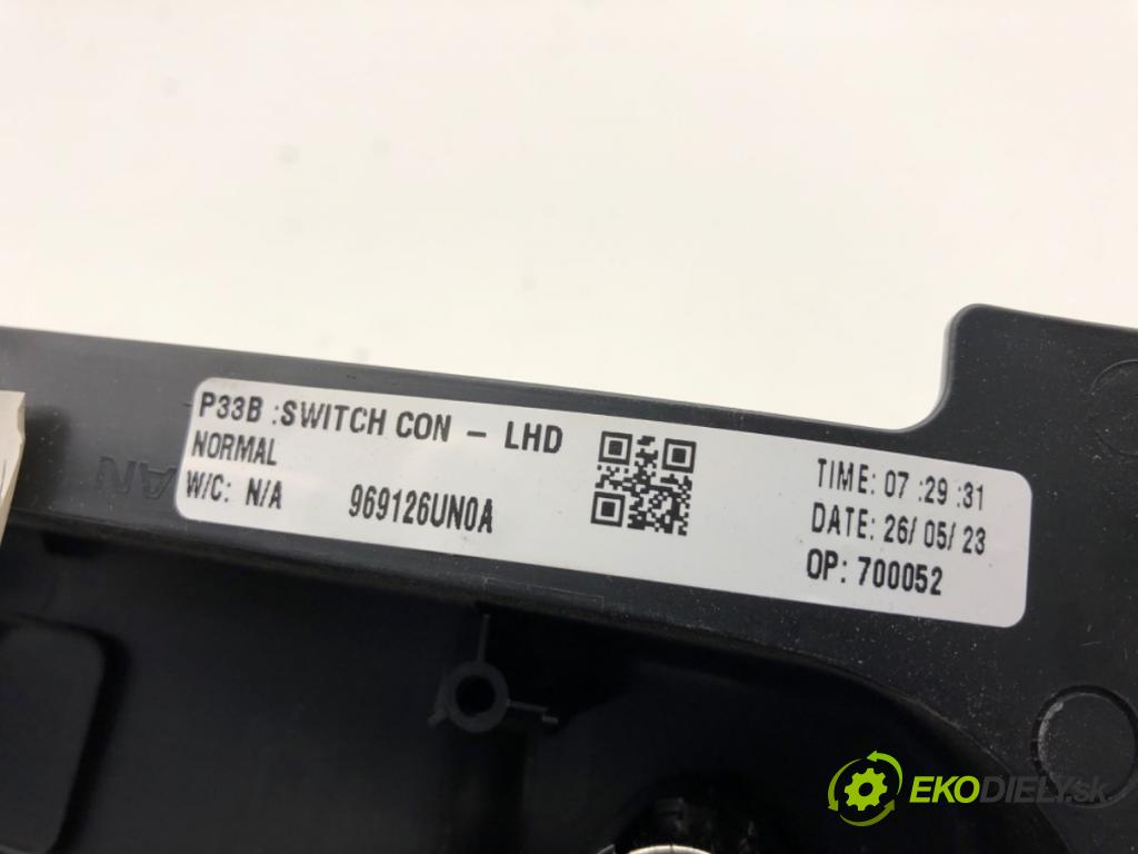 NISSAN QASHQAI J12 SUV 2023 116 kW 1.3 DIG-T 1332 vypínač ZAPALOVÁNÍ: START/STOP 969126UN0A