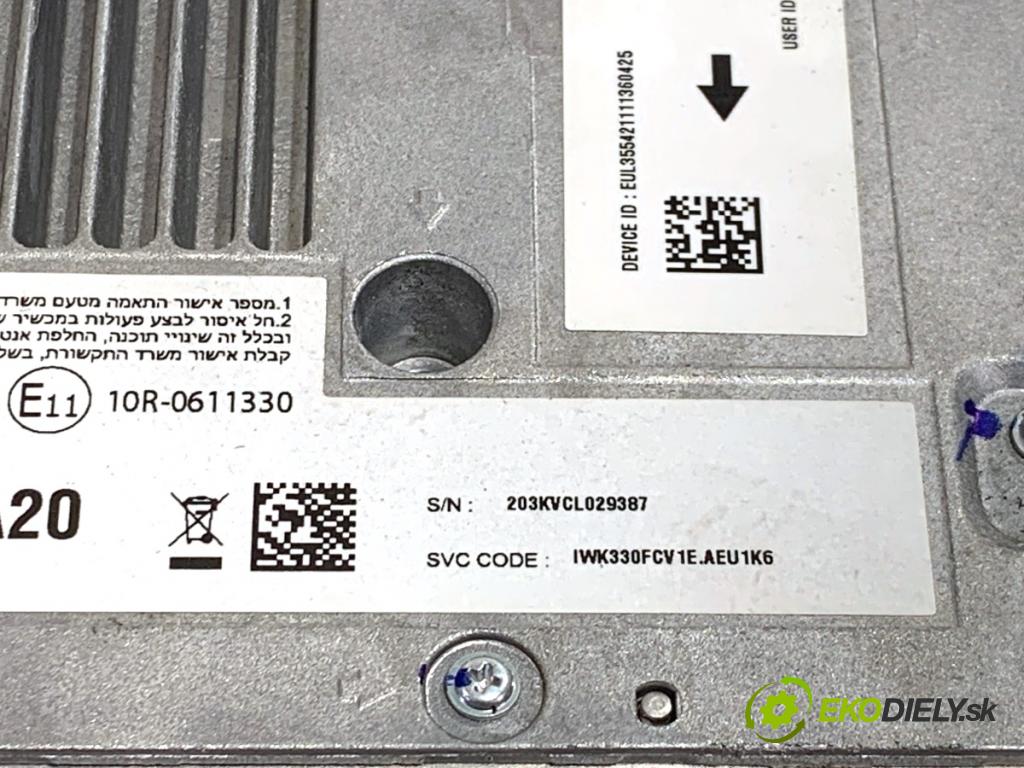 KIA EV6 liftback 2022 239 kW 77 AWD  RADIO  (Audio zariadenie)