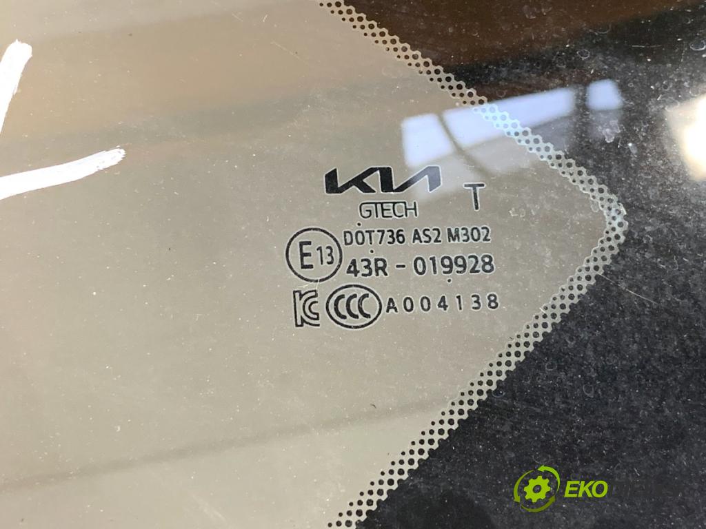 KIA EV6 liftback 2022 239 kW 77 AWD  Okno dverí zad ľavá strana 87810-CV100/10