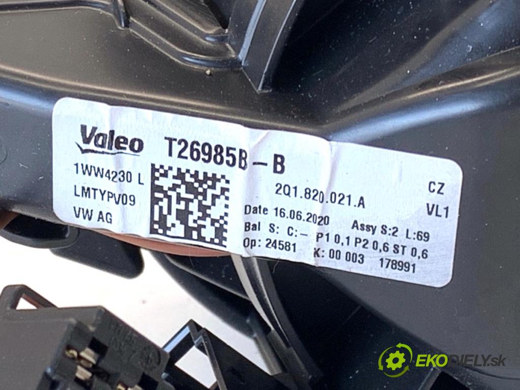 SKODA KAMIQ SUV 2020 110 kW 1.5 TSI 1495 ventilátor kúrenia 2Q1820021A