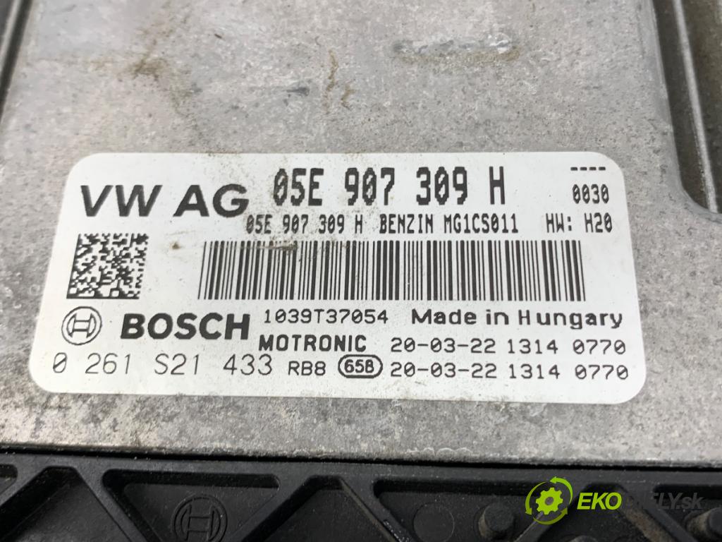 SKODA KAMIQ SUV 2020 110 kW 1.5 TSI 1495 riadiaca jednotka Motor 05E907309H (Riadiaca jednotka)