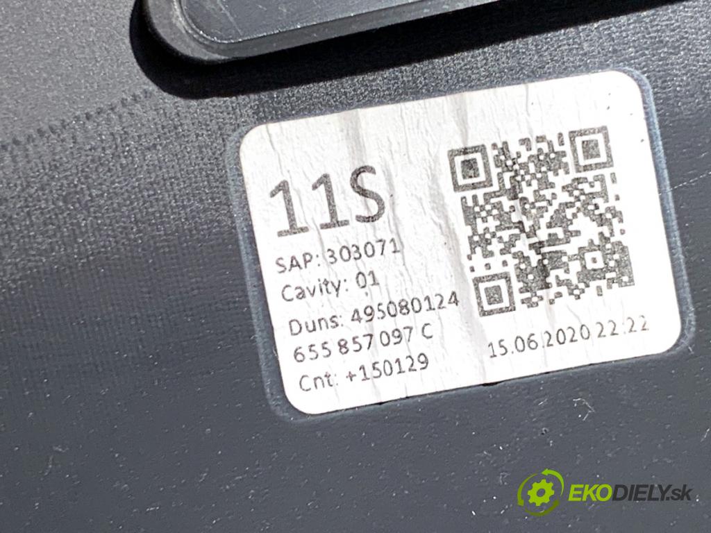 SKODA KAMIQ SUV 2020 110 kW 1.5 TSI 1495 přihrádka kastlík spolujezdce 655857097C (Přihrádka (kastlík))