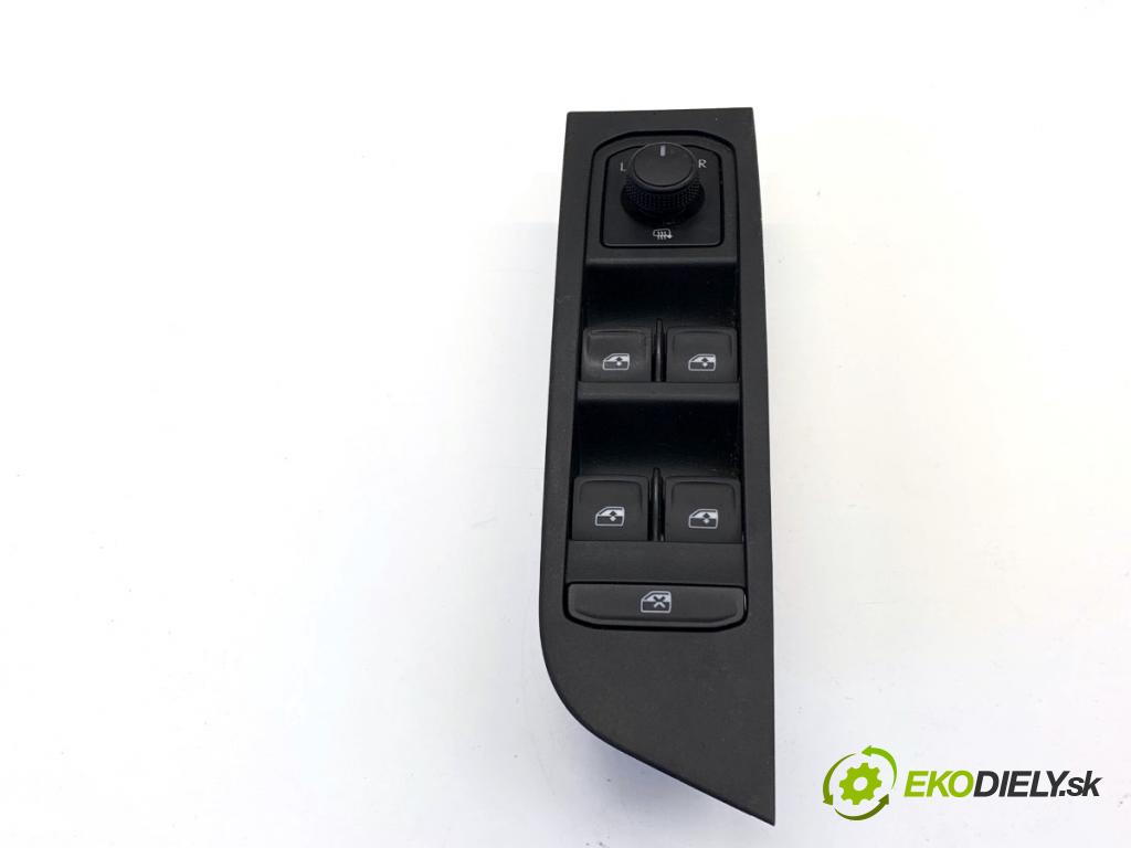 SKODA KAMIQ SUV 2020 110 kW 1.5 TSI 1495 přepínač oken 5G0959857D 655867171A (Páčky pod volantem)