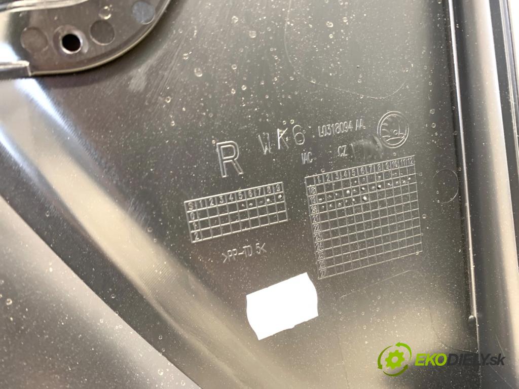 SKODA KAMIQ SUV 2020 110 kW 1.5 TSI 1495 ča dveře pravý přední část 655867014T