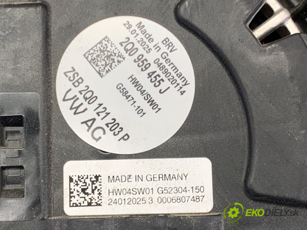 SKODA KAMIQ SUV 2025 110 kW 1.5 TSI 1495 Ventilátor chladiča 2Q0121203P (Ventilátor)