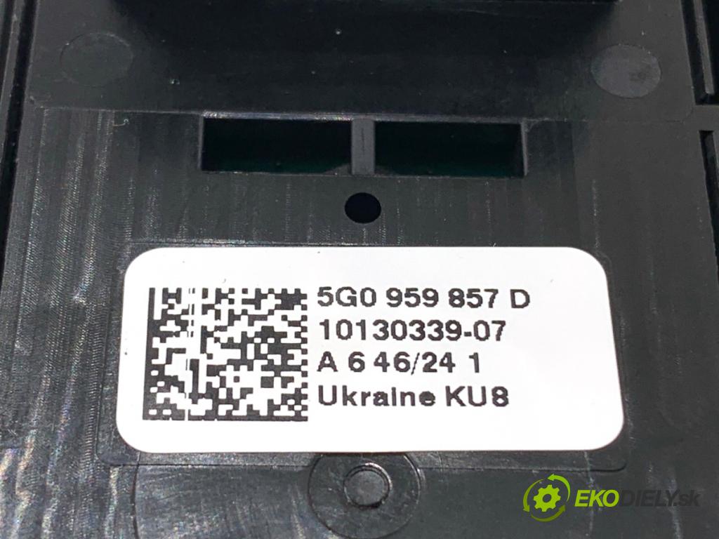 SKODA KAMIQ SUV 2025 110 kW 1.5 TSI 1495 Prepínač okien 5G0959857D (Prepínacie páčky pod volantom)