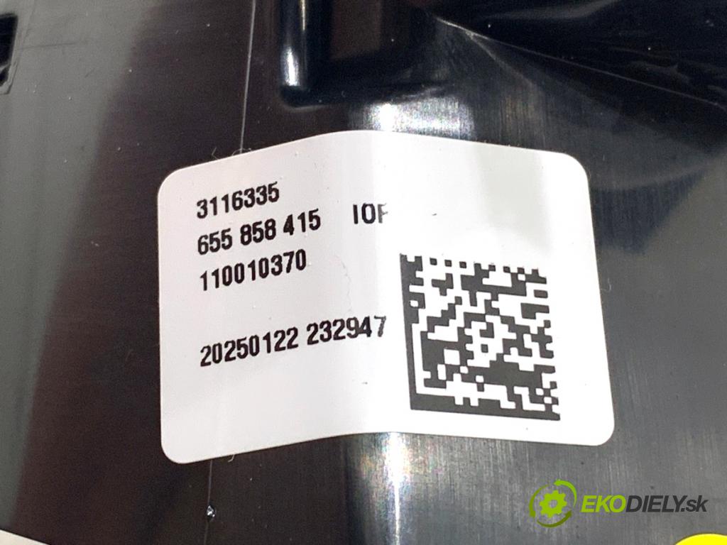 SKODA KAMIQ SUV 2025 110 kW 1.5 TSI 1495 mří topení levý přední část 655819701H
