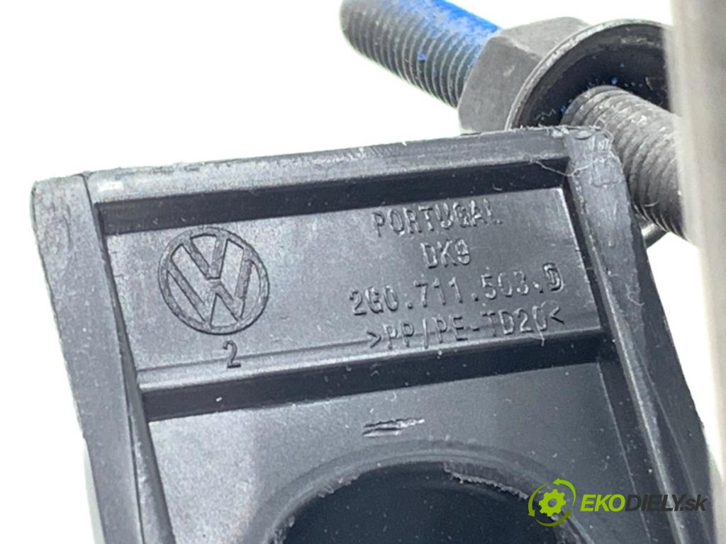 SKODA KAMIQ SUV 2025 110 kW 1.5 TSI 1495 kulisa brzdy ruční brzdy 654711301C