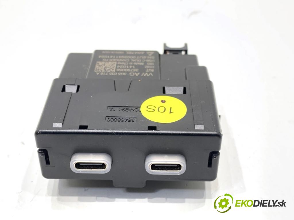 SKODA KAMIQ SUV 2025 110 kW 1.5 TSI 1495 HNÍZDO: USB 3G5035718A