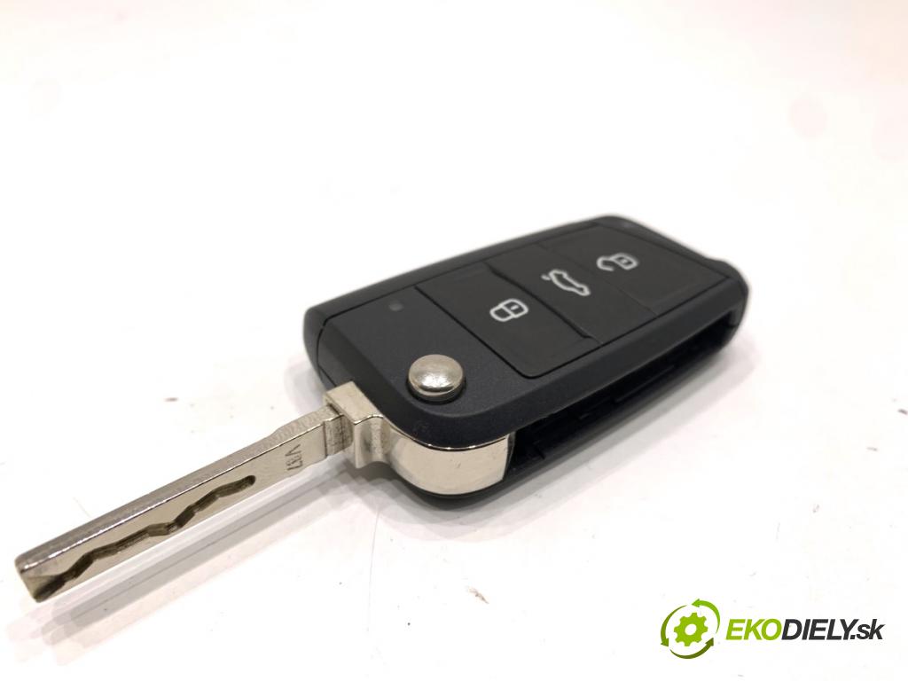 SKODA KAMIQ SUV 2025 110 kW 1.5 TSI 1495 kľúč DÁLKOVÝ: 654959752L