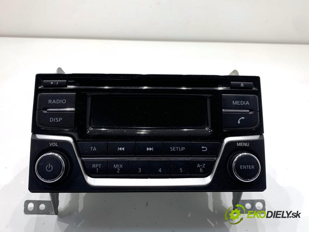 NISSAN JUKE F15 SUV 2017 85 kW 1.2 DIG-T 1197 RADIO 28185BV80A (Audio zariadenie)