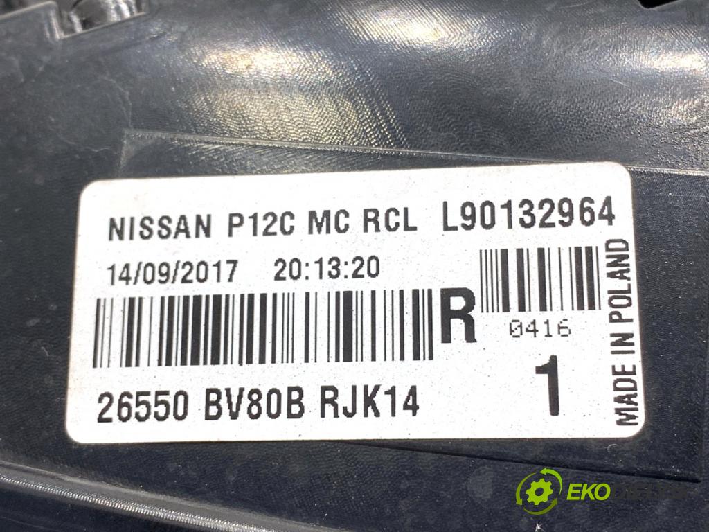NISSAN JUKE F15 SUV 2017 85 kW 1.2 DIG-T 1197 Svetlo pravy zad 26550BV80B