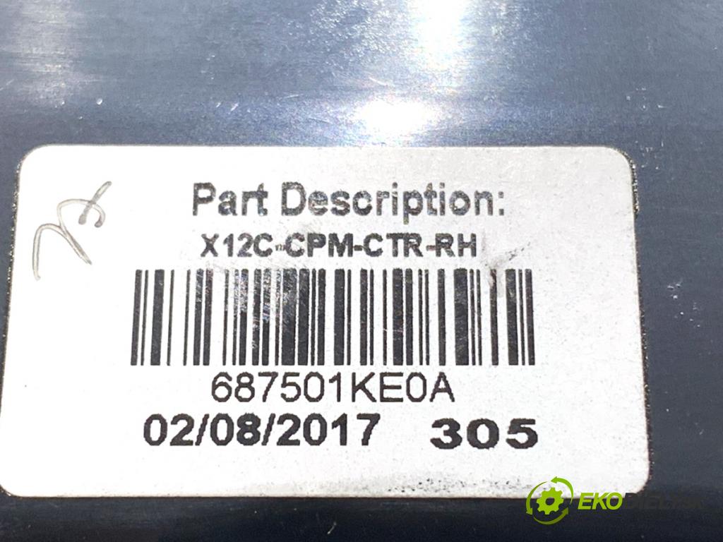 NISSAN JUKE F15 SUV 2017 85 kW 1.2 DIG-T 1197 Mriežky kúrenia predný 687501KE0A