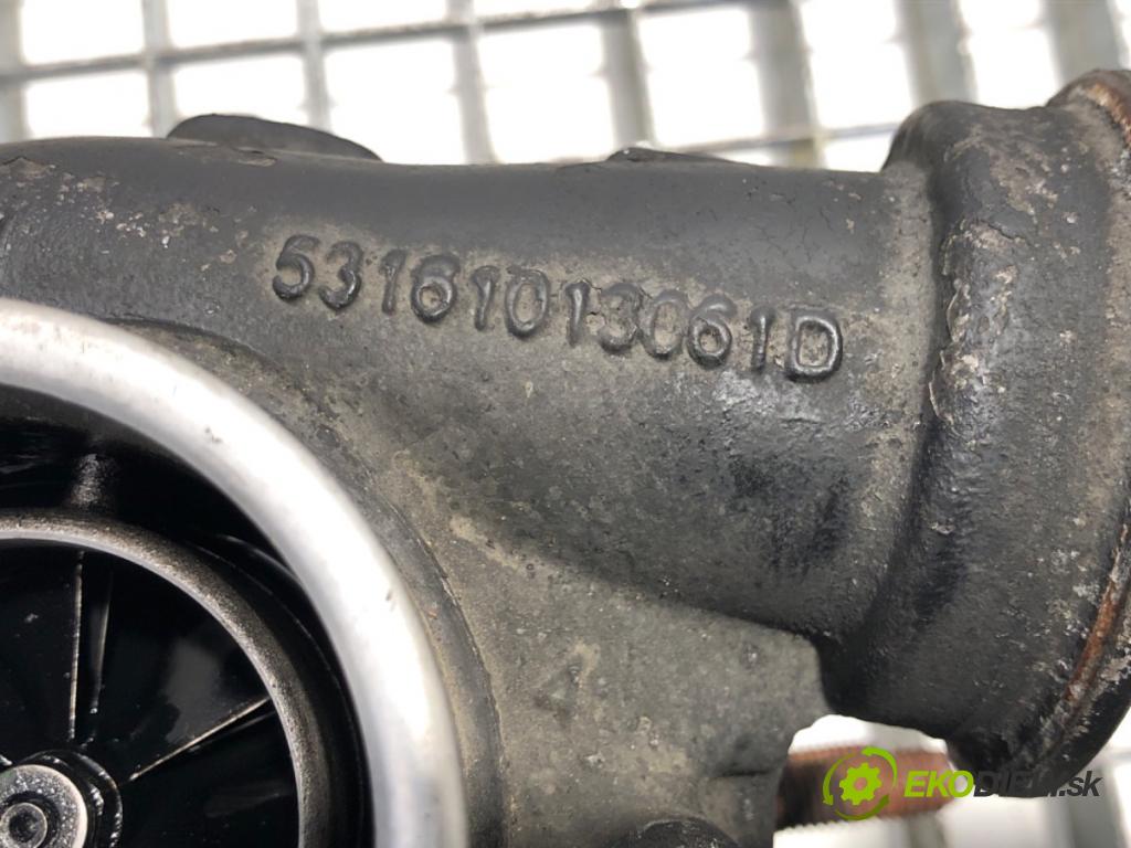 MERCEDES-BENZ ATEGO 2 Platforma / podwozie 2005 112115 kW 1215, 1215 L, 1216, 1216 L 112115 kW [152156 KM] olej napędowy 2004 - 2022 4249 turbo 53161013061D (Kompletní turbodmychadlo)