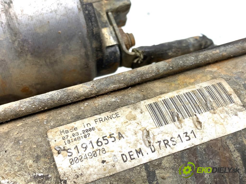 VW TRANSPORTER T4 Autobus 1995 57 kW 2.4 D 2370 Štartér S191655A (Štartér)