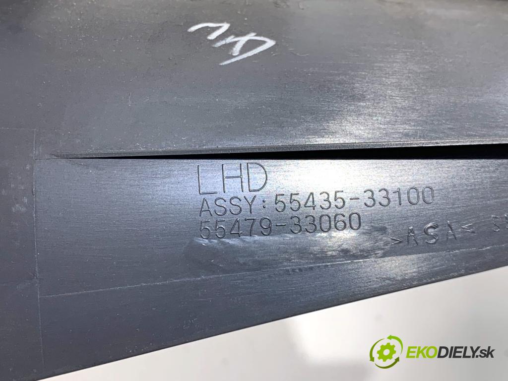 TOYOTA CAMRY sedan 2019 131 kW 2.5 Hybrid (AXVH71_) 2487 lišty kryt 55435-33100 55436-33100 (Lišta)