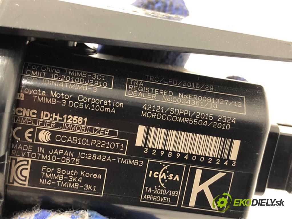 TOYOTA CAMRY sedan 2019 131 kW 2.5 Hybrid (AXVH71_) 2487 vypínač ZAPALOVANIE: START/STOP 55446-33250