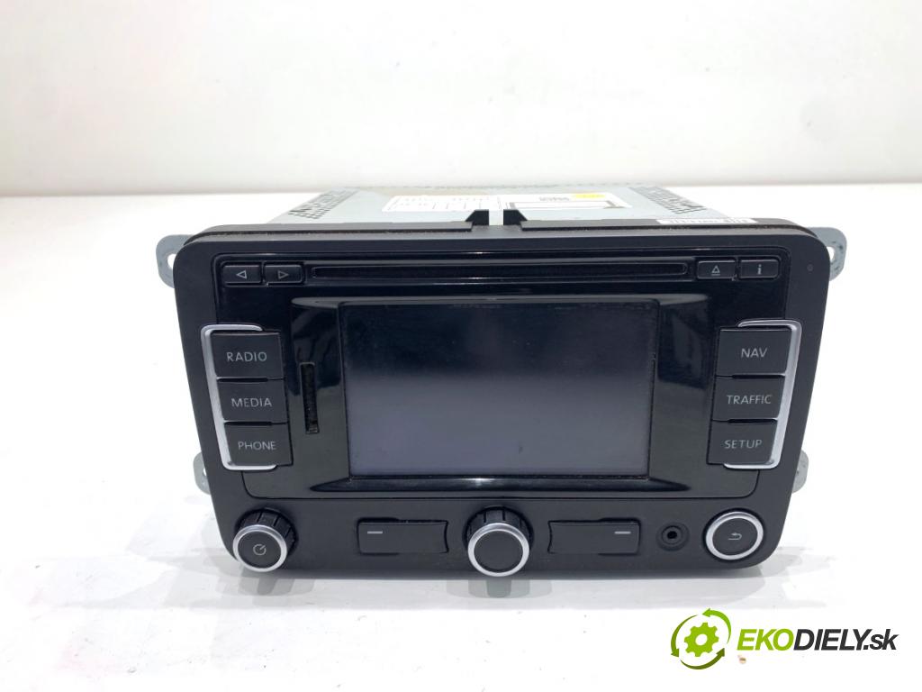 VW SCIROCCO III coupe 2009 118 kW 1.4 TSI 1390 RADIO 3C0035270 (Audio zariadenie)