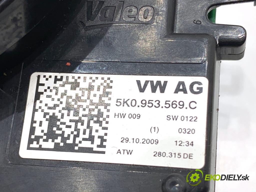 VW SCIROCCO III coupe 2009 118 kW 1.4 TSI 1390 Krúžok, slimák airbag 5K0953569C (Airbag)