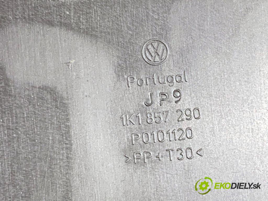 VW SCIROCCO III coupe 2009 118 kW 1.4 TSI 1390 Priehradka, kastlík spolujazdca 1K1857290 (Priehradka (kastlík))