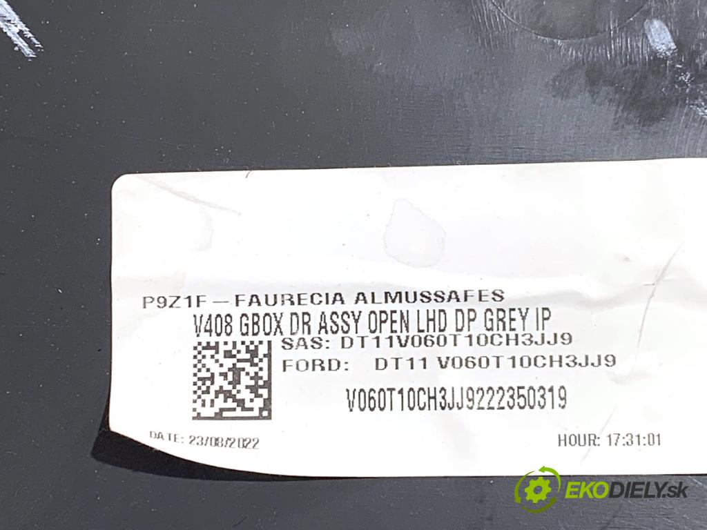 FORD TRANSIT COURIER Nadwozie pełne/minivan 2022 74 kW 1.0 EcoBoost 998 přihrádka kastlík spolujezdce DT11V060T10 (Přihrádka (kastlík))