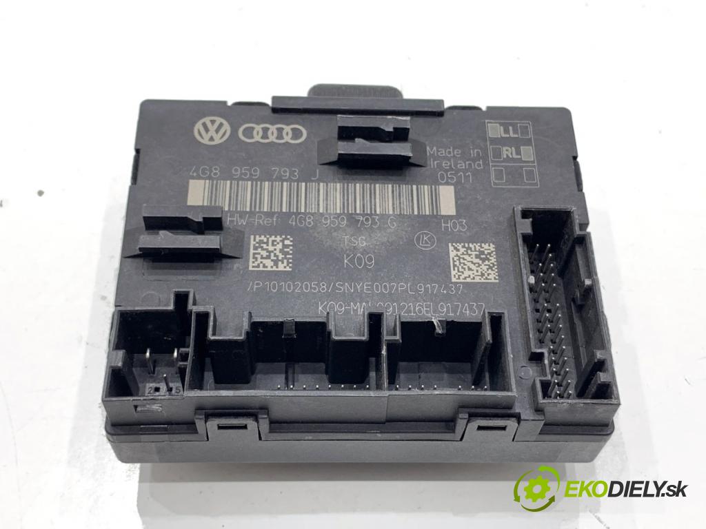 AUDI A7 4G liftback 2017 245 kW 3.0 TFSI quattro 2995 Modul Dvere 4G8959793J