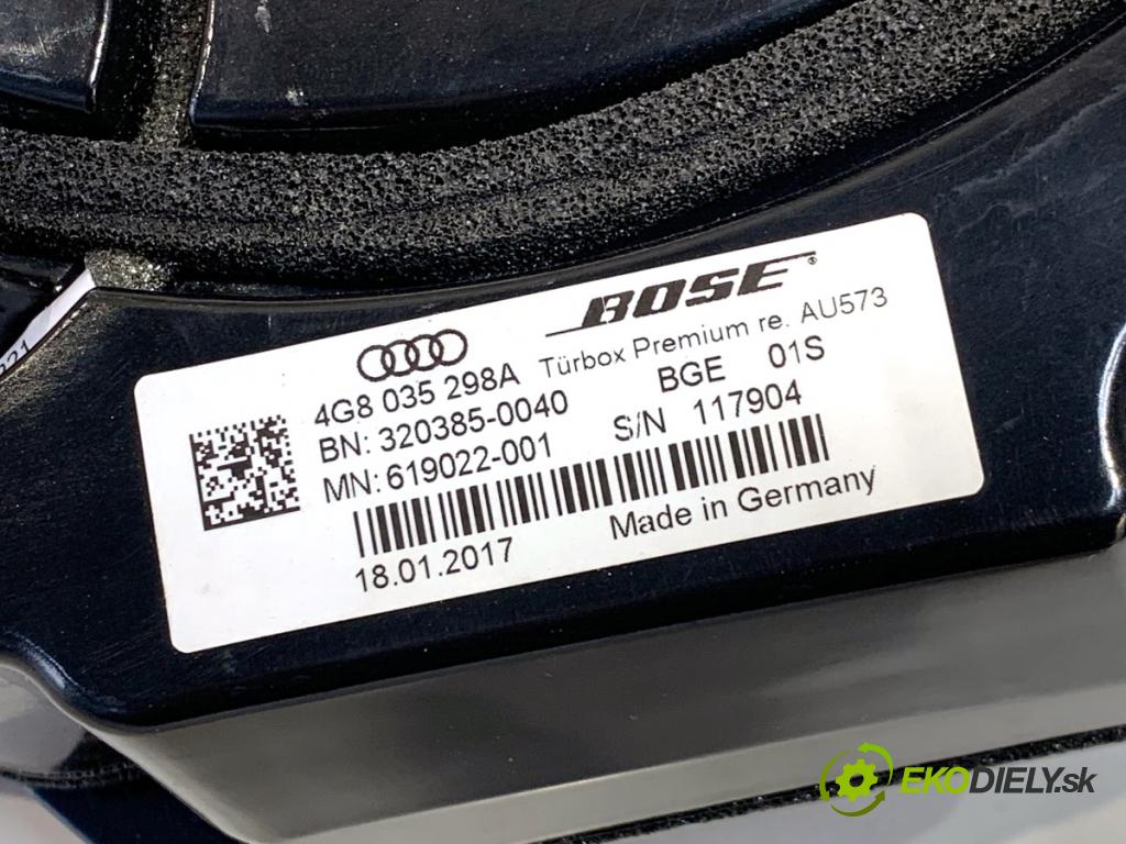 AUDI A7 4G liftback 2017 245 kW 3.0 TFSI quattro 2995 reproduktory 4G8035297A 4G8035298A