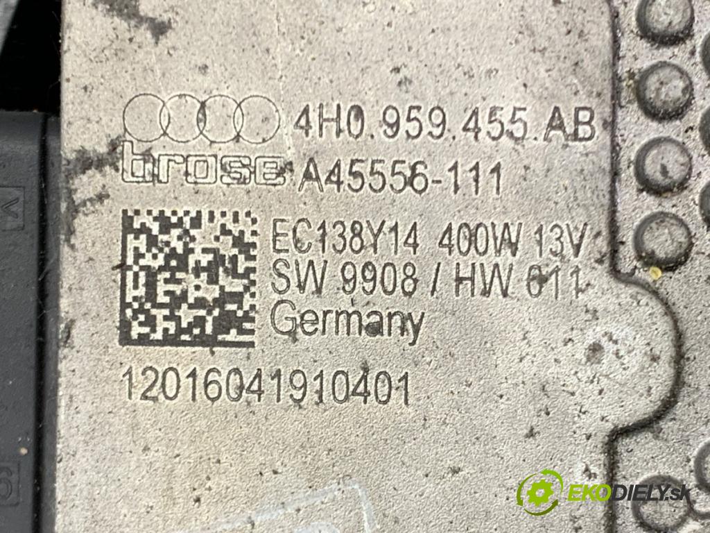 AUDI A8 D4 sedan 2016 445 kW S8 plus quattro 3993 Ventilátor klimatizácie 4H0959455AB (Ventilátor chladiča klimatizácie)