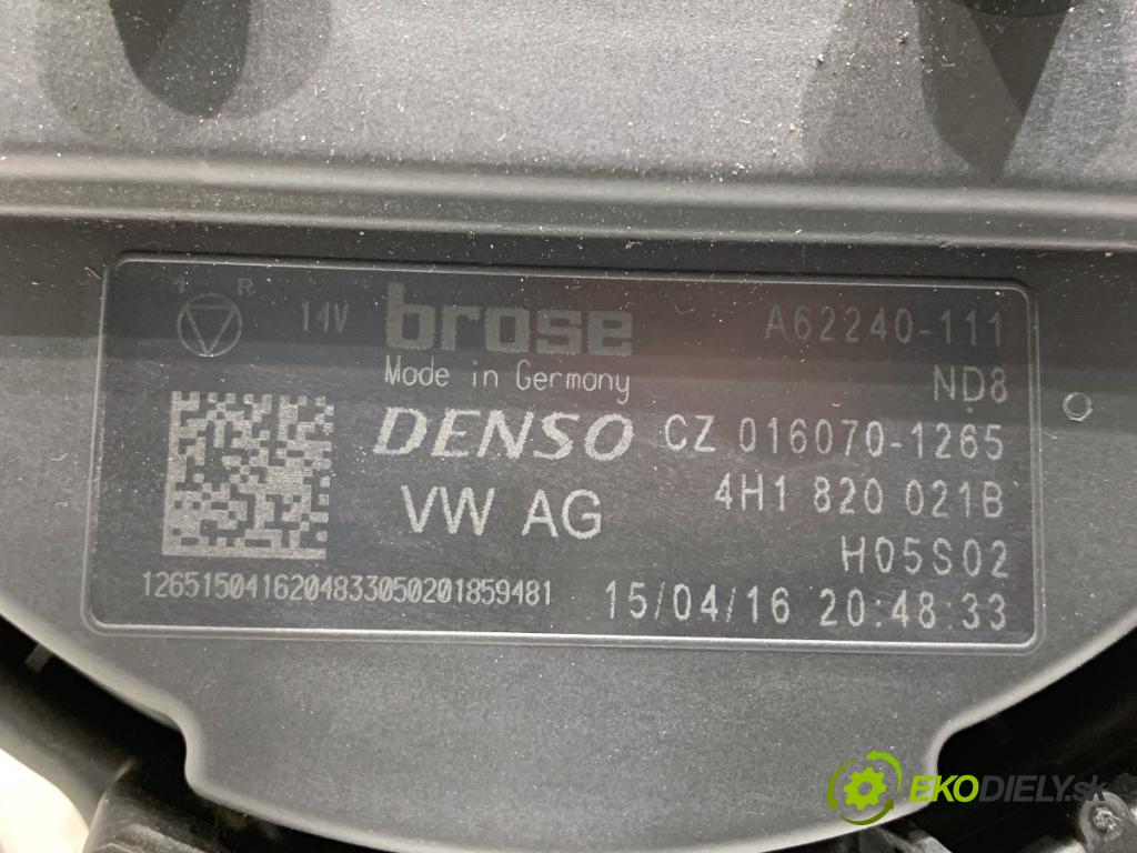 AUDI A8 D4 sedan 2016 445 kW S8 plus quattro 3993 ventilátor kúrenia 4H1820021B