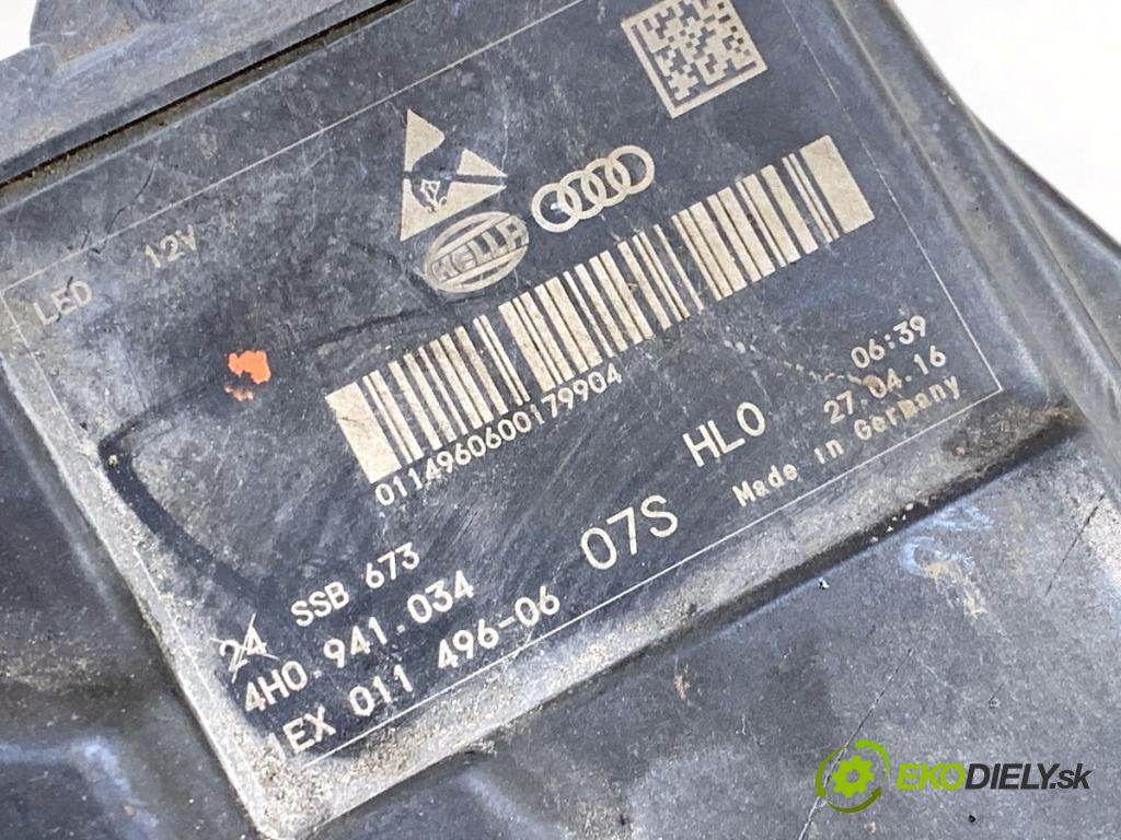 AUDI A8 D4 sedan 2016 445 kW S8 plus quattro 3993 světlomet pravý přední část LED 4H0941034