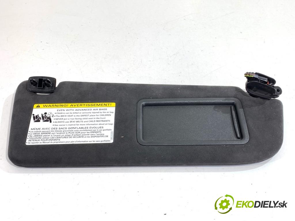 AUDI A8 D4 sedan 2016 445 kW S8 plus quattro 3993 Clona slnečná pravy ALCANTARA